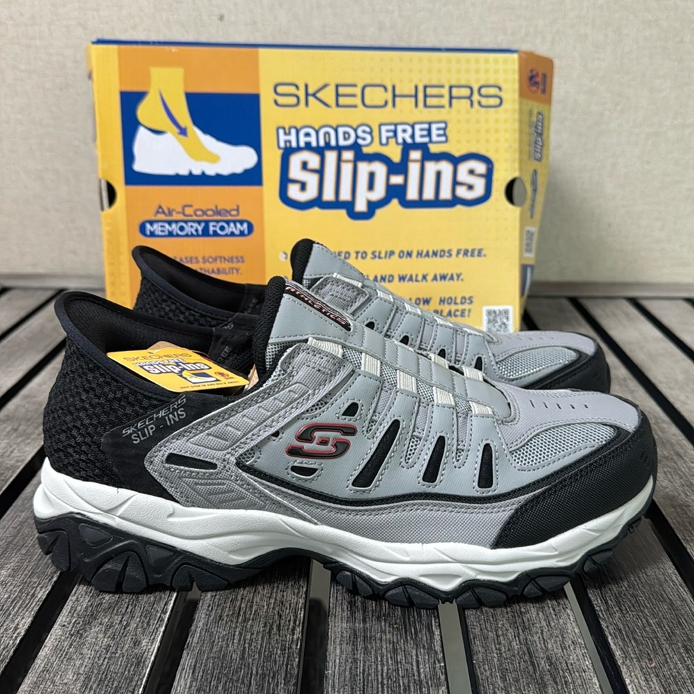 Brand New with box.  Mens size 11 After Burn SLIP-INS Extra Wide
